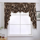Axyaa European Jacquard Short Curtain for Elegant Home Decor