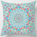 Axyaa Indian Mandala Print Polyester Pillow Case Sofa Decor Throw Pillows 45x45cm