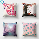 Axyaa Ginkgo Tree Leaf Pillowcase - Four Seasons Natural Landscape Decor