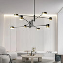 Axyaa Rotatable LED Ceiling Pendant Lamps for Modern Living Room, Bedroom, Kitchen & Office
