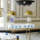 Axyaa Italian Crystal Spherical Desk Lamp