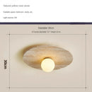 Axyaa Stone Wall Lamp - Japanese Style Home Decor and Lighting