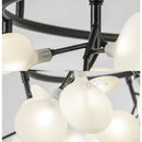 Axyaa Modern Firefly Round Chandelier Living Room Pendant Lamp