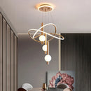 Axyaa Modern LED Pendant Chandelier for Living Room and Dining Room Lighting