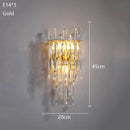Axyaa Crystal Wall Lamp | Minimalist Light Luxury for Living Room, Bedroom, Corridor