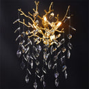 Axyaa Luxury Crystal Wall Lamp for Home Indoor Decor