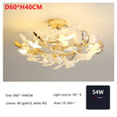 Axyaa Gingko Leaf Ceiling Lamp | Post-modern Designer LED Fixture for Home & Hotel