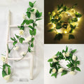 Axyaa Luminous Ivy Leaf Vines - Artificial Greenery Jungle Wall Decoration