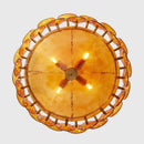 Axyaa Retro Glass Pendant Light for Designer Restaurant, Postmodern Luxury Lighting