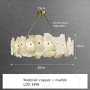 Axyaa Copper Marble Pendant Light - Versatile and Luxurious Lighting Fixture