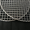 Axya Stainless Steel BBQ Grill Mesh Bacon Grill Tool Non-Stick BBQ Grid