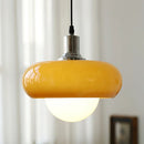Axyaa Art Glass Chandelier: Medieval French Pendant Lighting for Bedroom, Bar, and Bedside