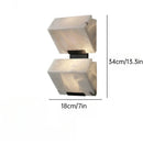 Axyaa Marble Wall Light: Modern LED for Bedroom, Hotel, Living Room