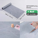 Axyaa Wood Grain Peel and Stick Flooring Tiles, Removable Sticker, 118'' X 15.7''