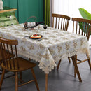 Axyaa Lace Embroidered Tablecloth for Dining Tables, Home and Wedding Decor