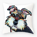 Axyaa Dog Yorkie Pug Cute Pillowcase Sofa Bedroom Decoration