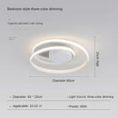 Axyaa Gold Round LED Ceiling Chandelier Remote Control Light for Home Decor
