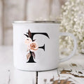 Enamel Creative Coffee Cups Vintage Design by Axyaa