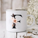 Enamel Creative Coffee Cups Vintage Design by Axyaa