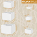 Acrylic White Cube Display Stand for Desserts & Toys by Axyaa