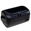 Axyaa Men's PU Leather Toiletry Bag: Personalized Travel Organizer for Groomsmen, Birthday, Bachelor Gift