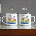 Axyaa Unicorn Enamel Mug - Creative Travel Tea Milk Cup for Kids & Gifts