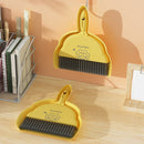 Axyaa Mini Broom Dustpan Set - Household Handheld Sweeping Brush Garbage Shovel