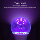 Axyaa 9W UV LED Purple Bulb for Halloween Party Decor