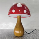 Axyaa Tricolored LED Mushroom Desk Lamp - Warm Light, Biomimetic Design