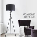 Axyaa Nordic Gold Tripod Floor Lamp for Modern Living Room Lighting