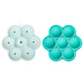 Axyaa Silicone Ice Hockey Maker 7-hole Whisky Ice Cube Mold for Kitchen, Bar & Parties