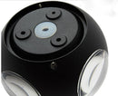 Axyaa Dual-Head Aluminum Wall Lamp: Modern Outdoor Waterproof LED Wall Light