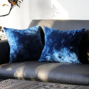 Luxury Velvet Gold Christmas Cushion Cover by Axyaa - Home Decor Sofa Bed Pillowcase