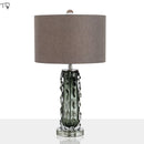 Axyaa Modern Crystal Table Lamp LED E27 for Living Room Cafe Study