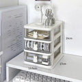 Axyaa Desktop Organizer Drawer Storage Box for Makeup, Stationery, and Sundries
