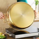 Axya 3-Layer Steel Soup Pot Double Flavor Hot Pot Stainless Steel Commercial Grade