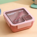 Axyaa Portable Lunch Box with Tableware and Thermal Bag - Complete Kit