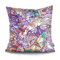 Axyaa Tropical Plant Parrot Decorative Pillow Cover - Flowers Sofa Cushion Case