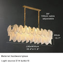 Axyaa Cloud Glass Pendant Light for Cozy Spaces