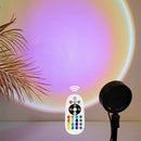 Axyaa Sunset Light Projector Floor Lamp Night Light 360° Rotation 16 Colors