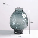 Axyaa Glass Vase Set Artistic Flower Arrangement Hydroponic Decor Dried Flowers Bouquet Jar