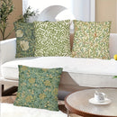 Axyaa Retro Plant Flower Pattern Pillowcase for Home Decor