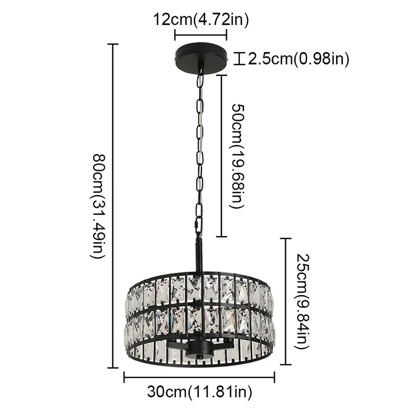 Axyaa Retro Luxury Pendant Lamp for Dining Table, Kitchen, Bedroom