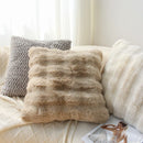 Axyaa Ultra Soft Plush Sofa Cushion Cover 45x45cm Pillowcase