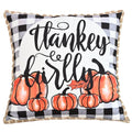 Pumpkin Lace Pumpkin Pillowcase Sofa Hold Halloween Cushion Cover Retro Home Decor
