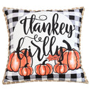 Pumpkin Lace Pumpkin Pillowcase Sofa Hold Halloween Cushion Cover Retro Home Decor