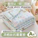 Axyaa Cool Silk Summer Quilt - Antibacterial & Machine Washable