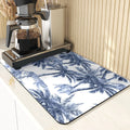Axyaa Plant Pattern Drying Mat: Kitchen & Table Essential