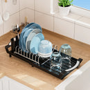 Axyaa Sink Drying Rack & Kitchen Organizer for Bowls, Plates, Cutlery & Tableware