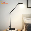 Axyaa Industrial Mechanical Arm Black Table Lamp Iron Art Decor Desk Light